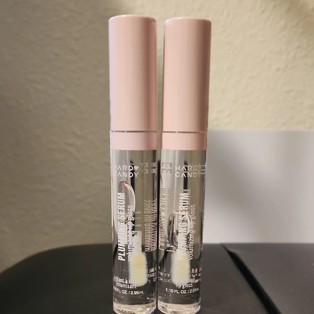 Hard Candy Plumping Serum Volumizing Lip Gloss It Girl 0.10oz Set OF 2